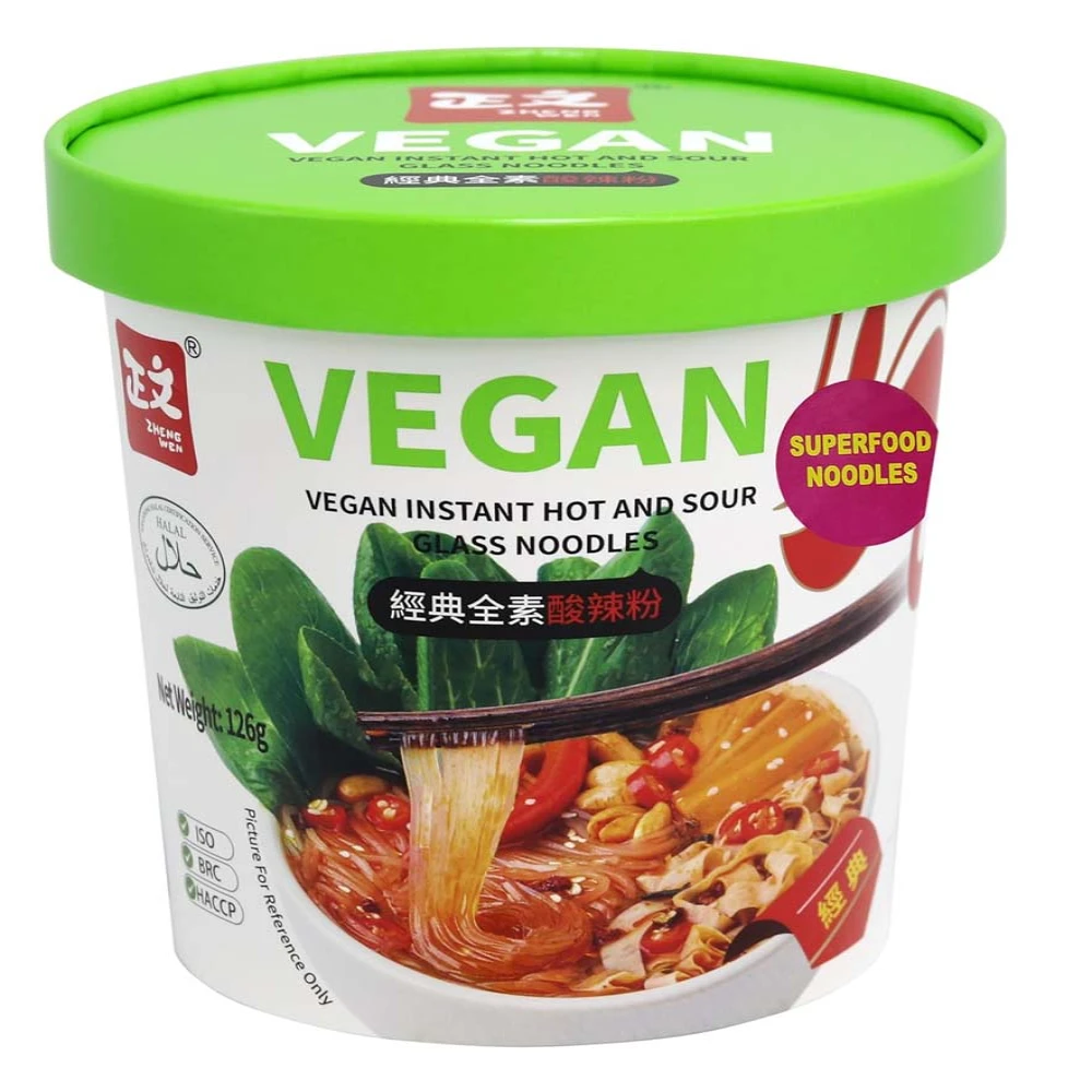 Umai Vegan Instant Hot and Sour Sweet Potato Noodles Cup 126g