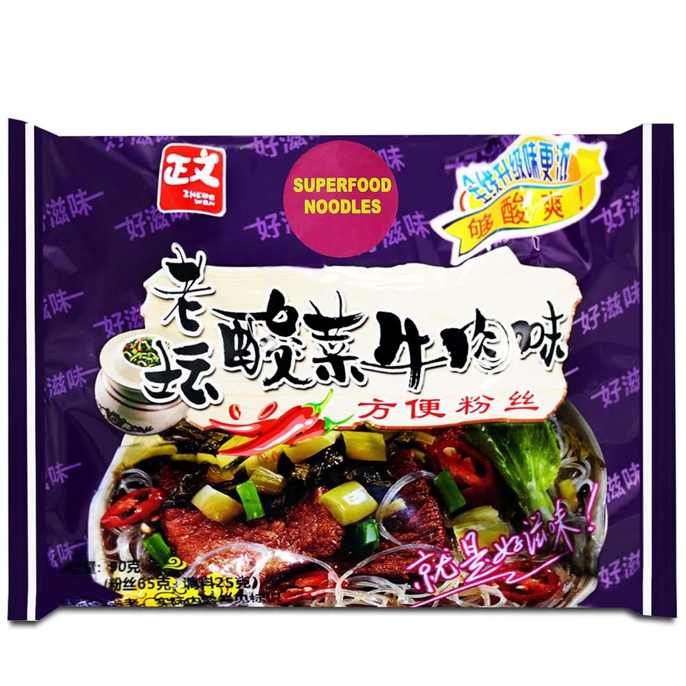 Umai Pickled Vegetable Instant Sweet Potato Noodles Packet 93g