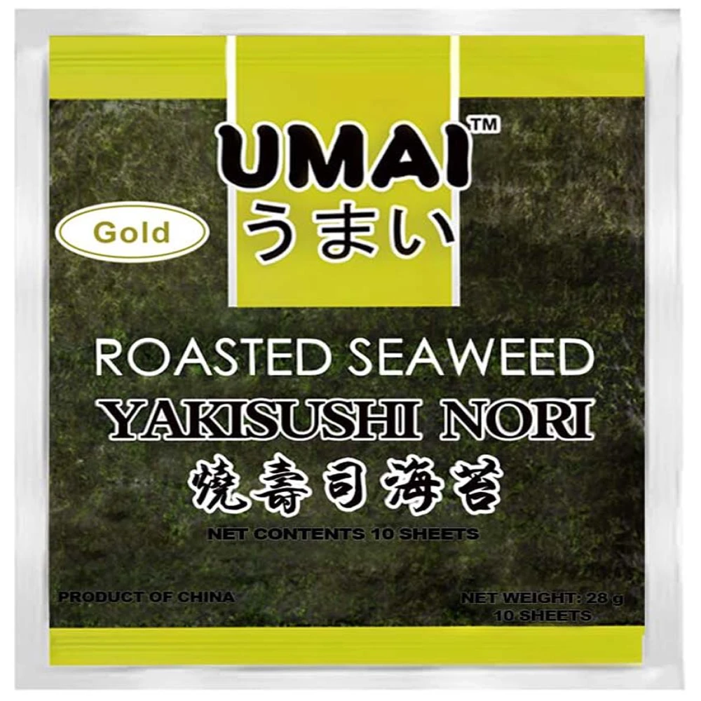 UMAI Roasted Sushi Nori 10 Sheet