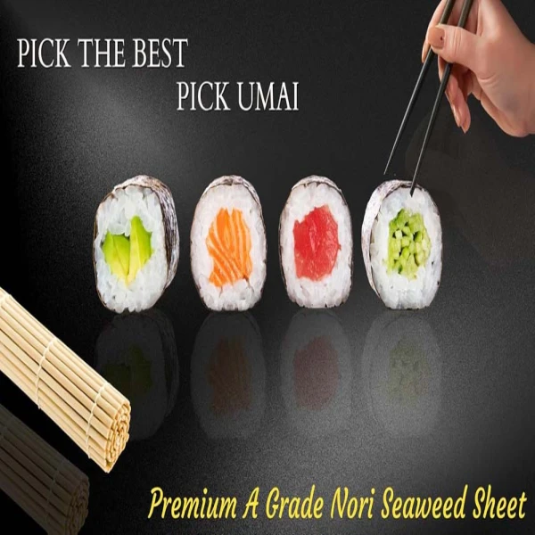 UMAI Roasted Sushi Nori 50 Sheet