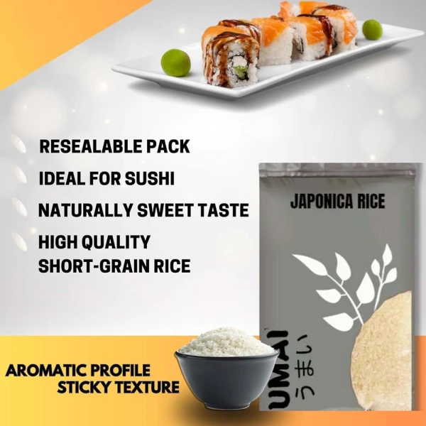 Umai Japonica Sushi Rice 1Kg