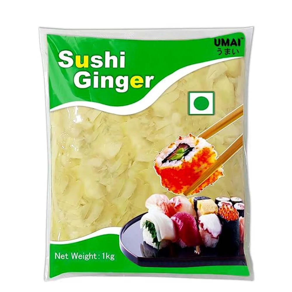 Umai Sushi Ginger White 1.5 Kg pkt