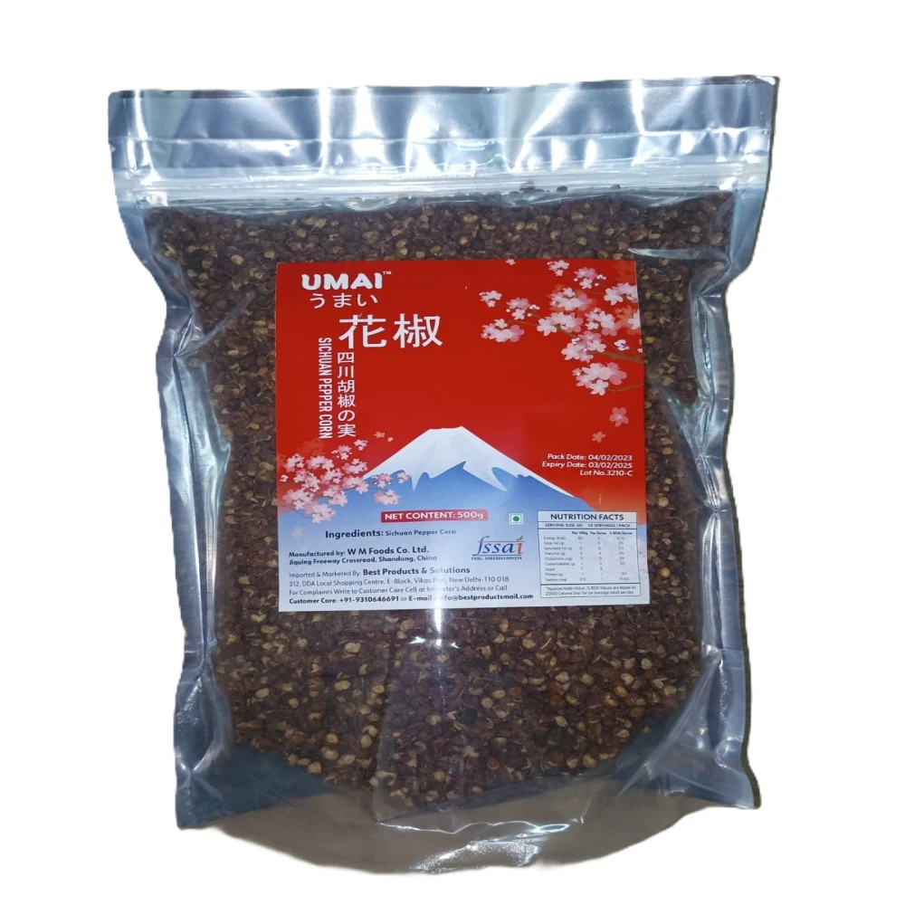 Umai Sichaun Pepper Corn 500g