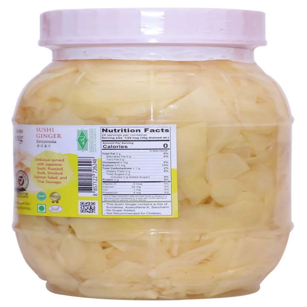 Songheng Sushi Ginger Natural 1.8 Kg