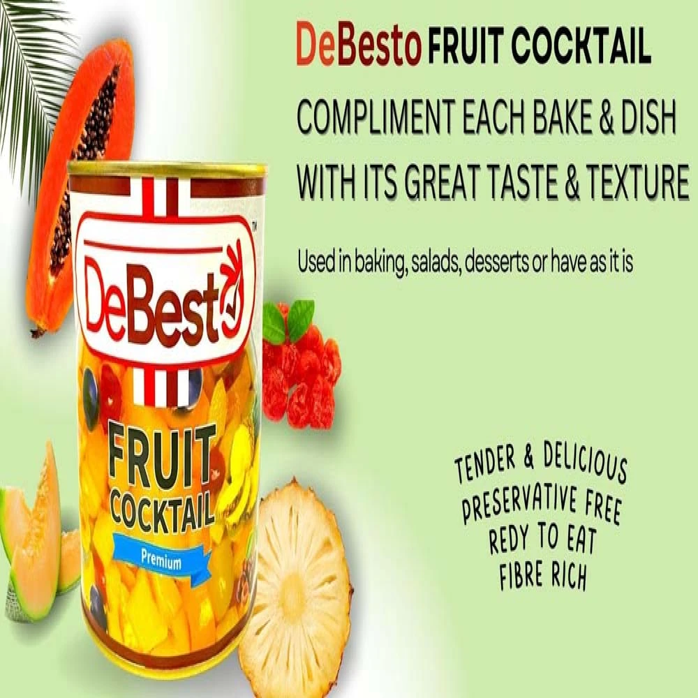 De Besto Fruit Cocktail 850g