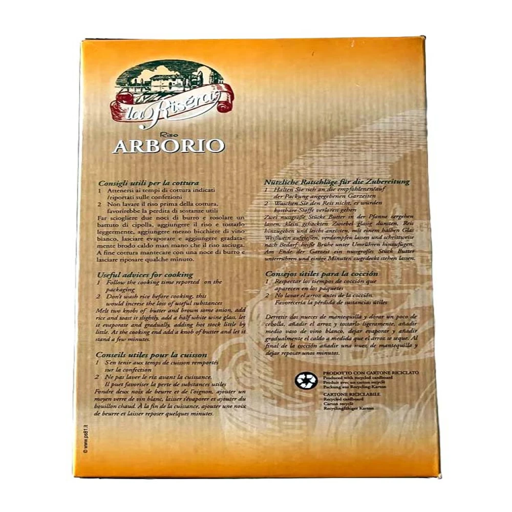 La Risera Arborio Rice 1kg