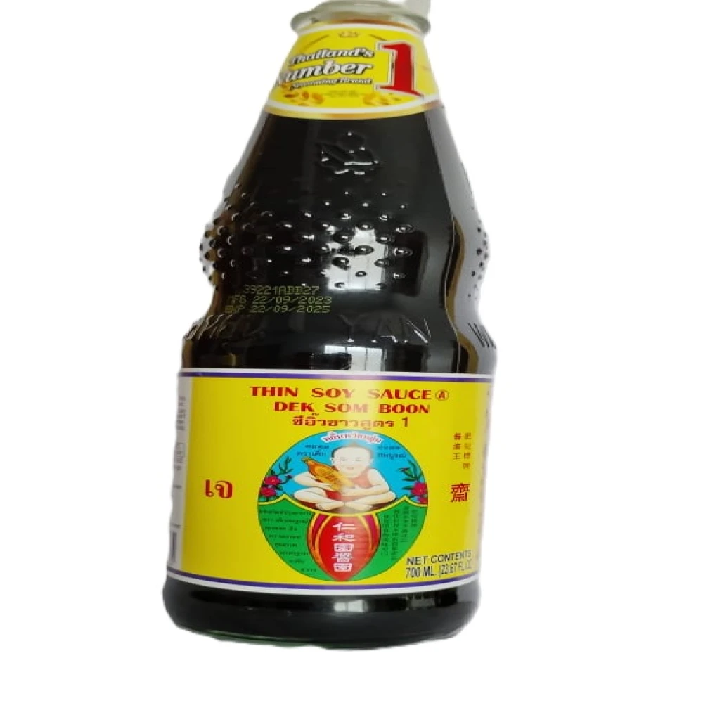 DEK SOM BOON Thin Soy Sauce 700 ml