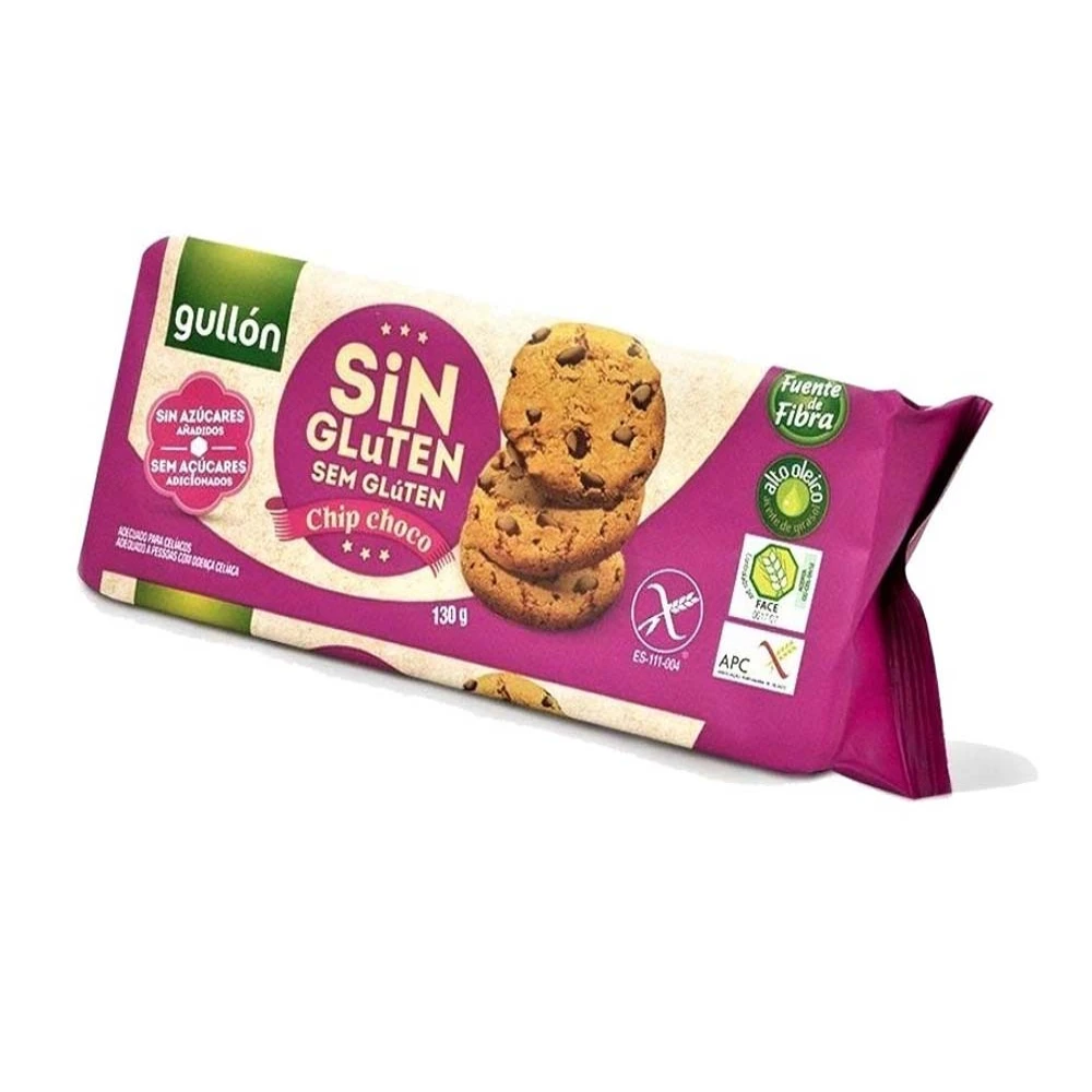 Gullon G.FChoco Chip No Sugar Added 130g