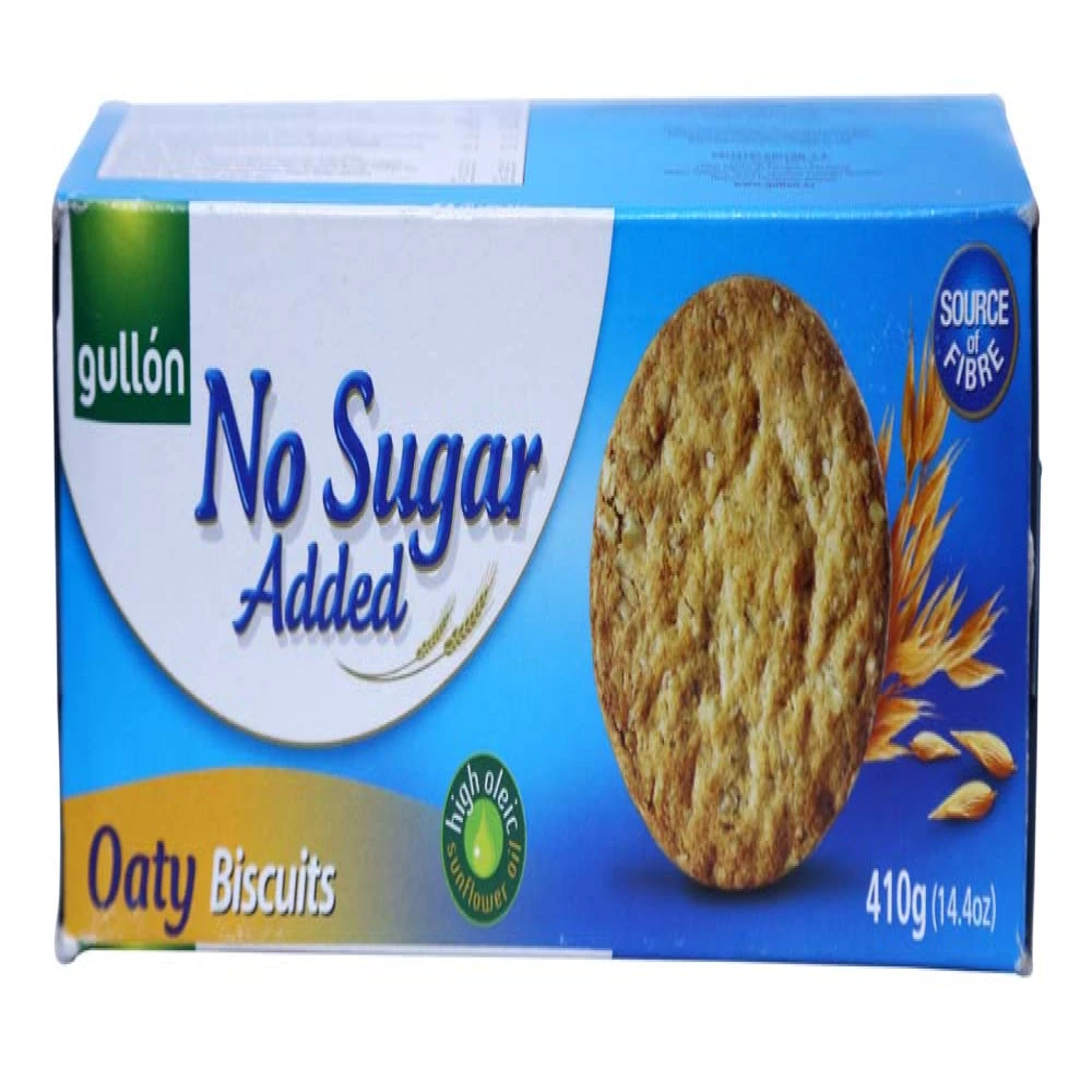 Gullon No Sugar Added Oaty Biscuits 410g