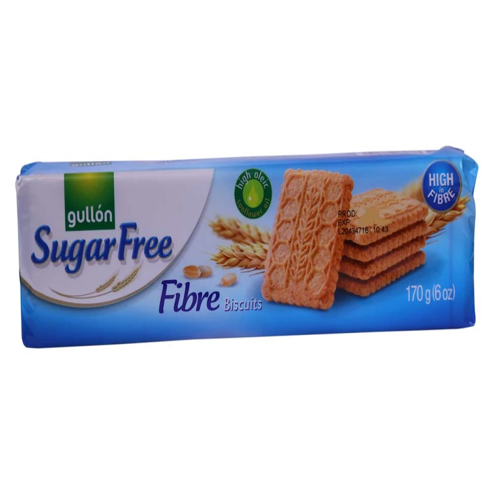 Gullon Sugar Free Fibra Biscuits 170g