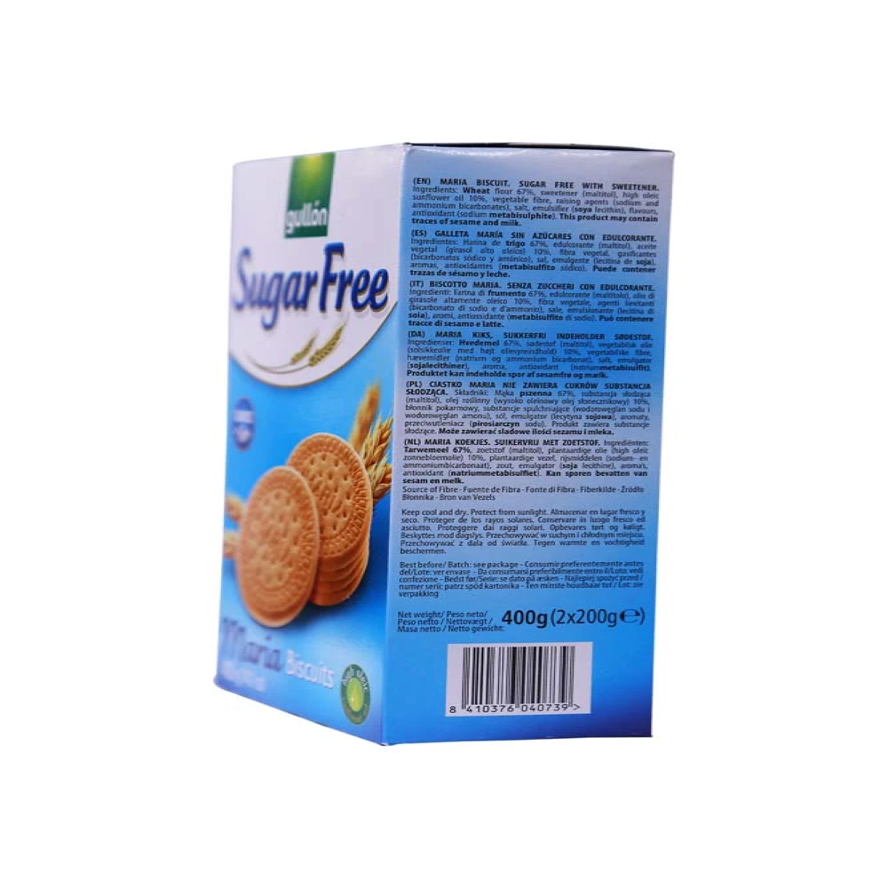 Gullon Sugar Free Marie Biscuits 400g