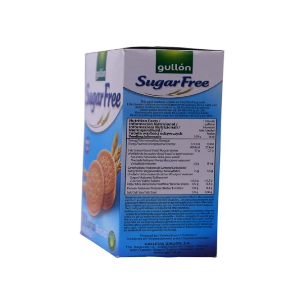 Gullon Sugar Free Marie Biscuits 400g