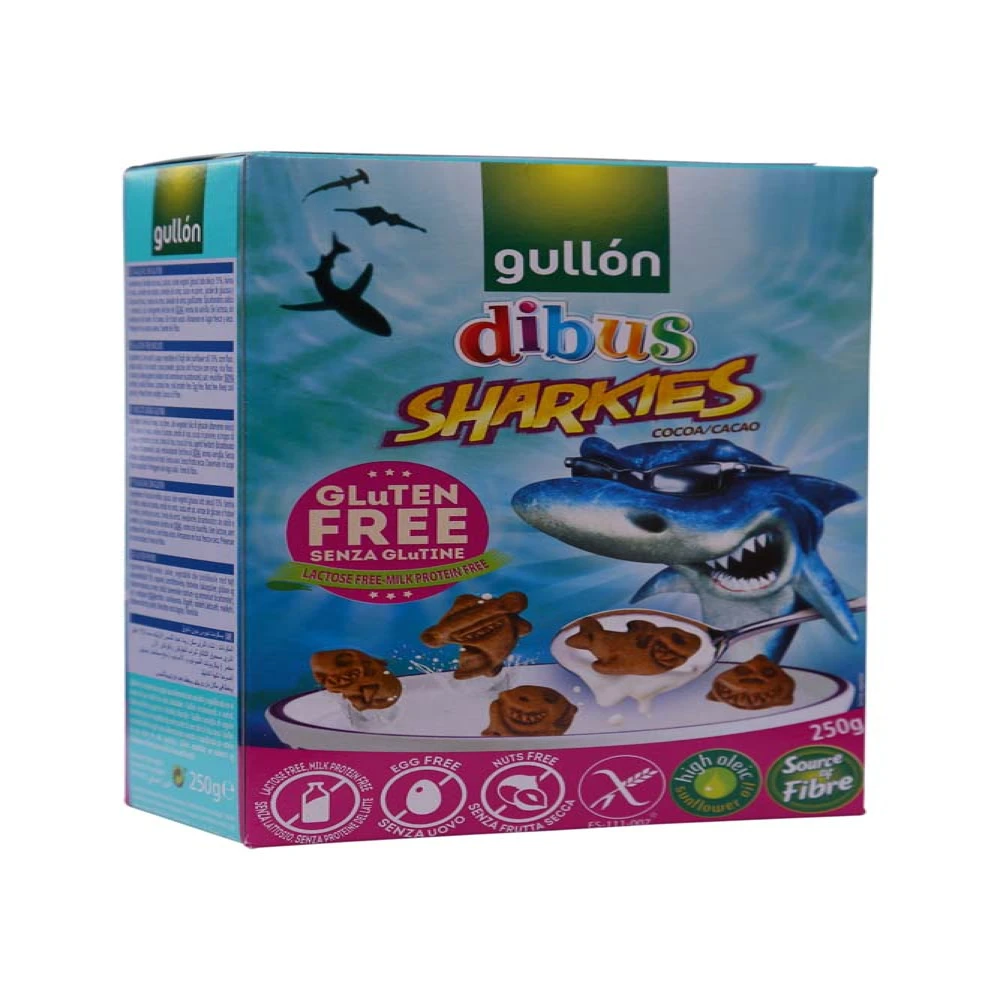 Gullon Gluten Free Sharkies Biscuits 250g