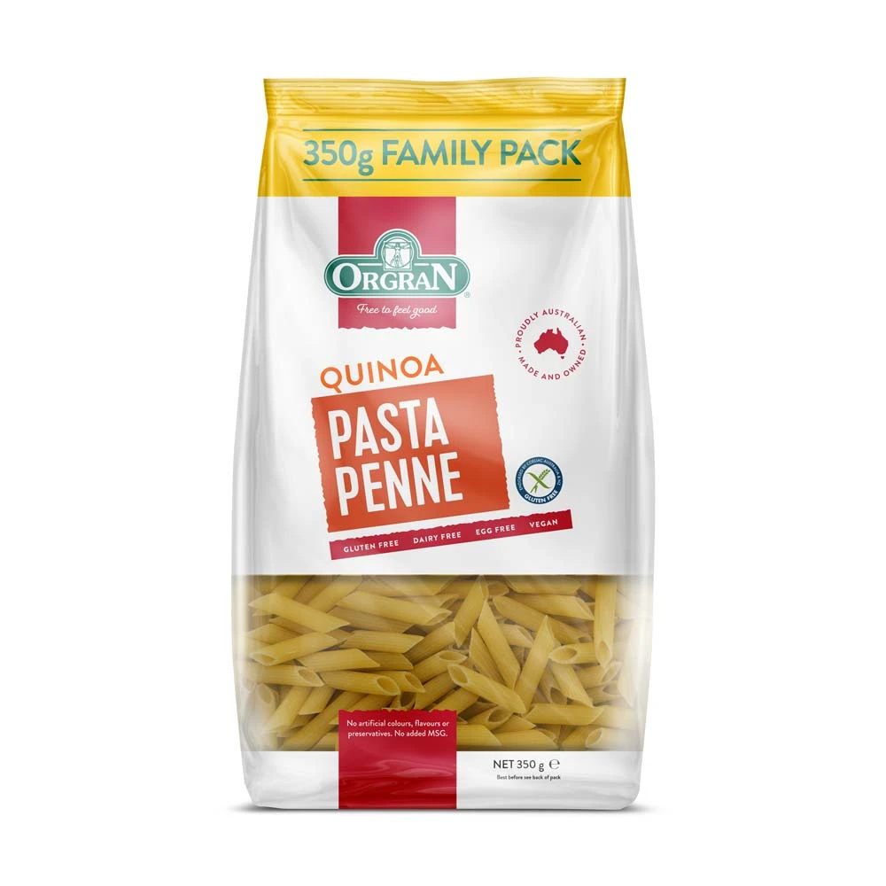 Orgran Quinoa Pasta Penne 350g