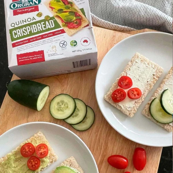 Orgran Quinoa Crispibread 125g