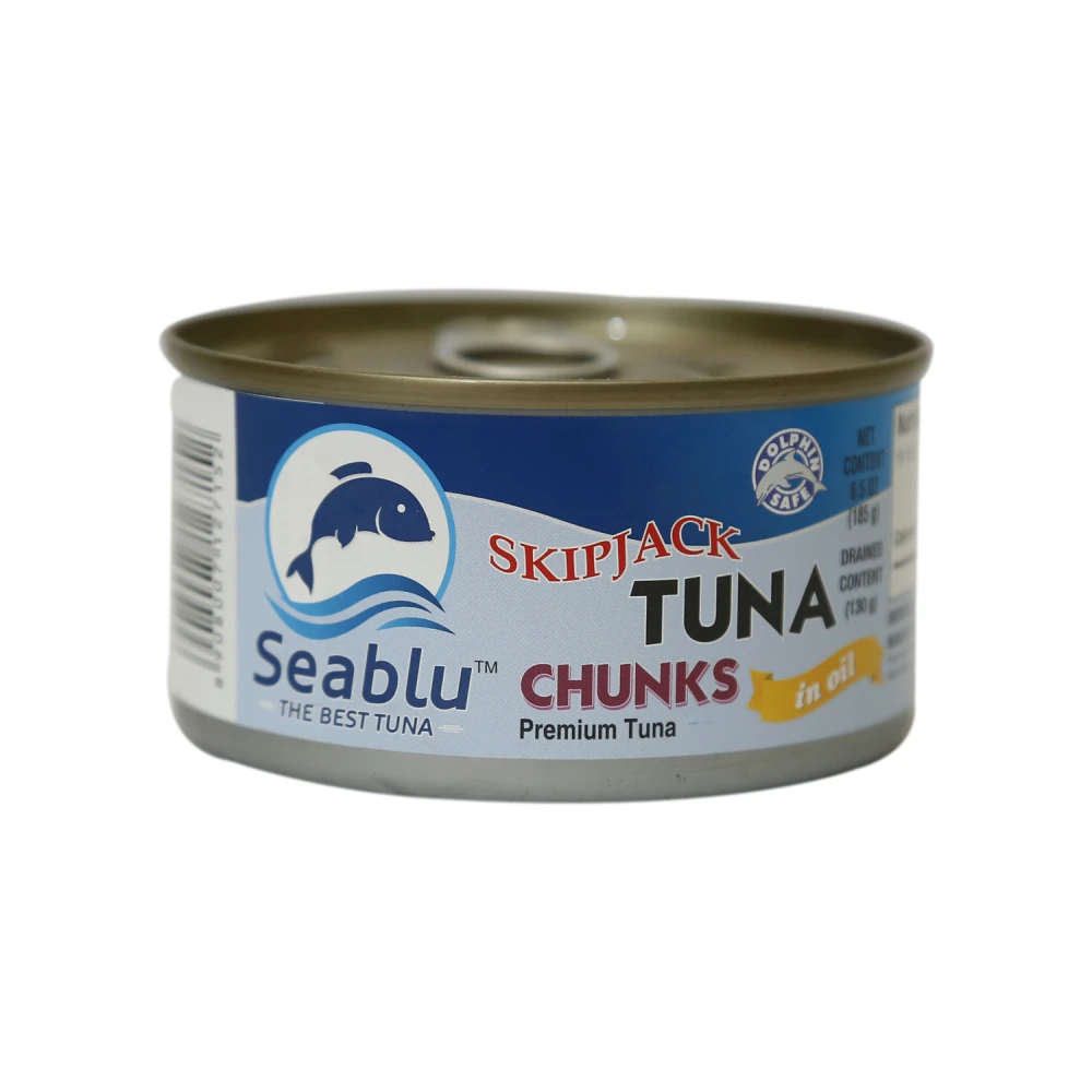 Seablu Chunks in Oil 185g