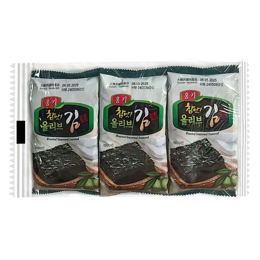 Umai Roasted Seaweed Seasoned Laver 4g X 3