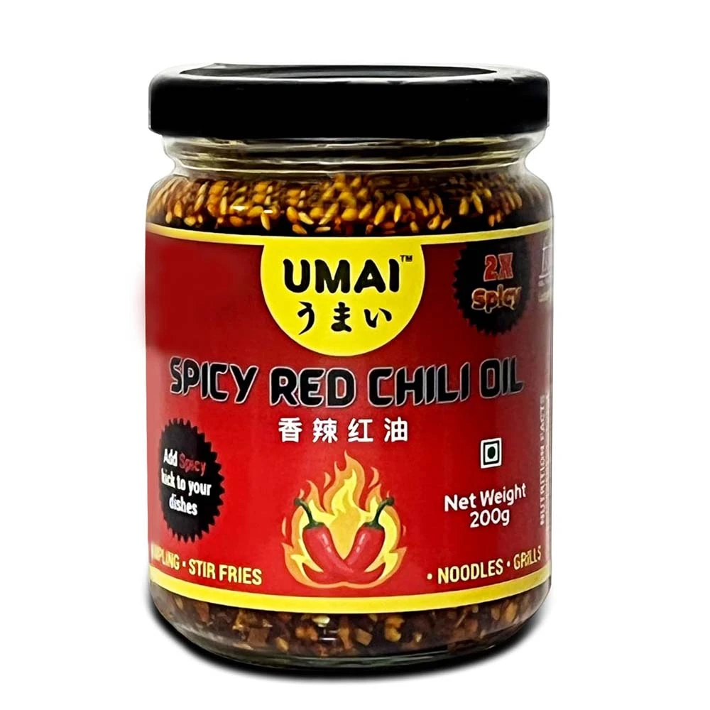 Umai Spicy Red Chilli OiL 200g