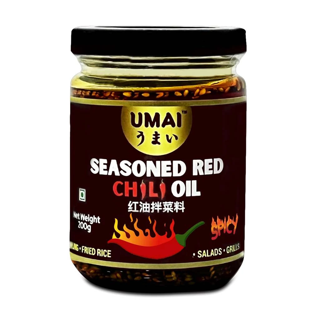 Umai Seasoned Red Chilli Oil 200g