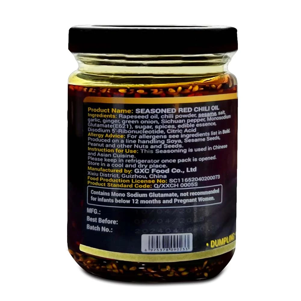 Umai Seasoned Red Chilli Oil 200g