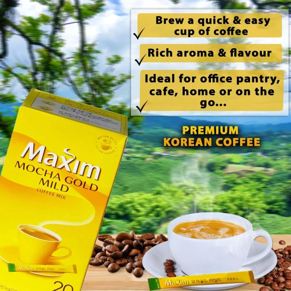 Maxim Mocha Gold Mild Coffee Mix (20T)