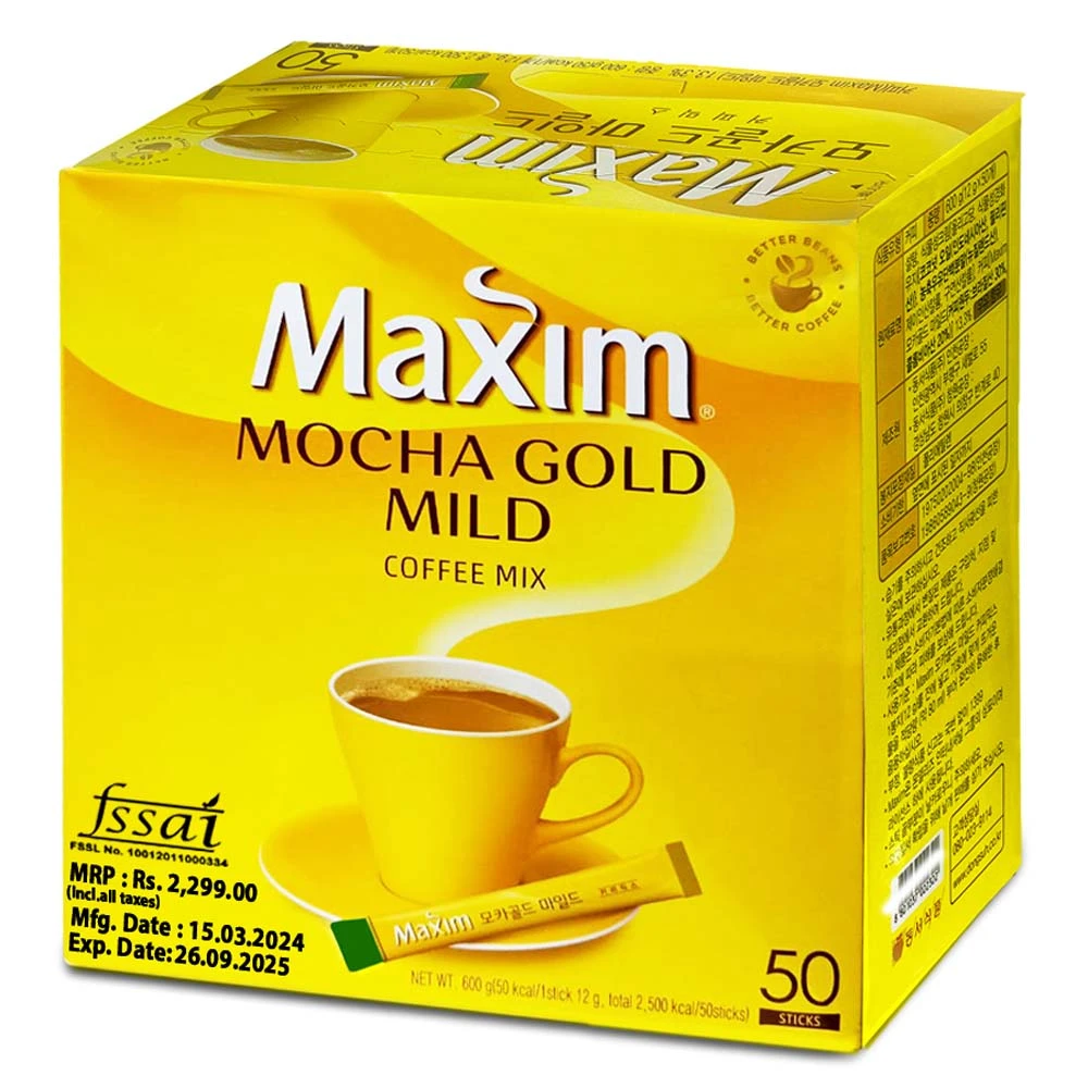 Maxim Mocha Gold Mild Coffee Mix (50T)