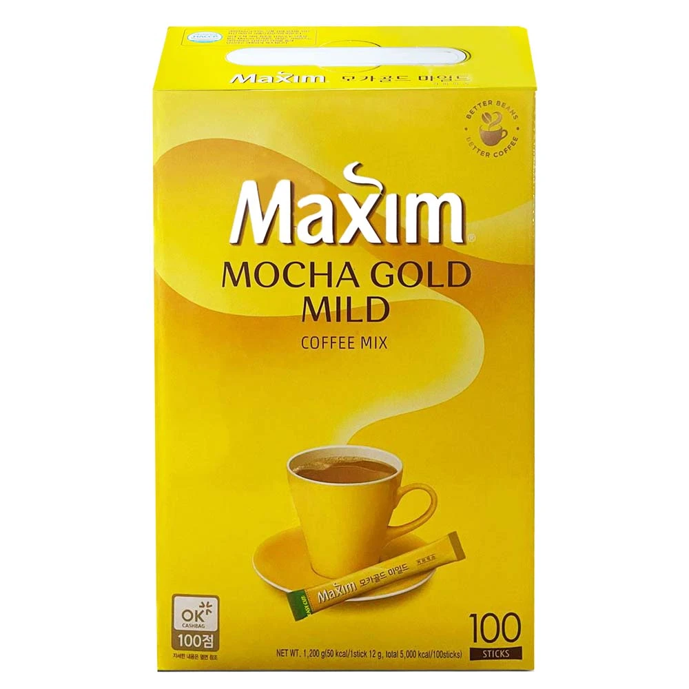 Maxim Mocha Gold Mild Coffee Mix (100T)