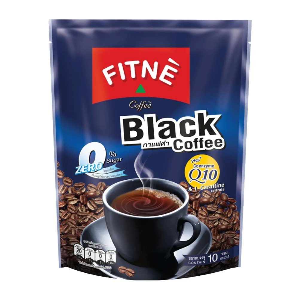 FITNE Black COFFEE with Q10 50g - 10T