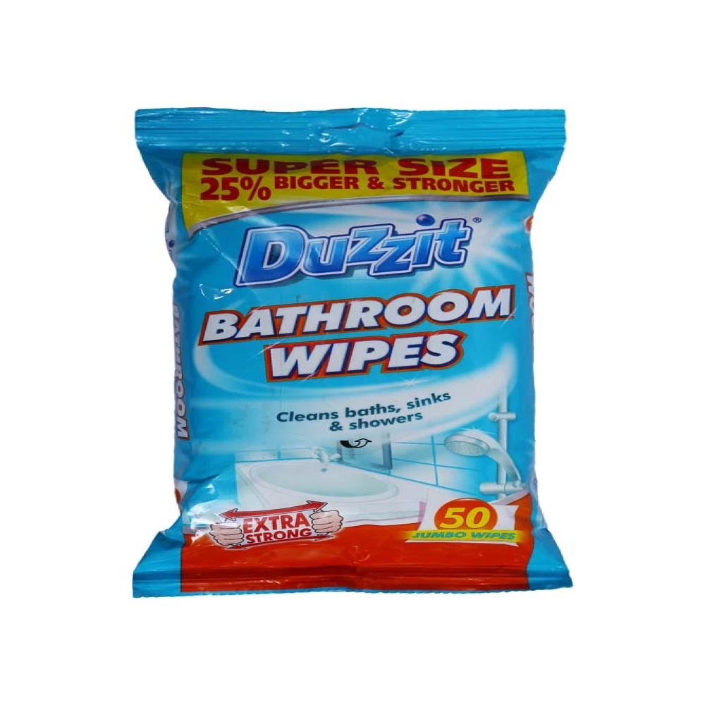 Duzzit Bathroom Wipes 50pc