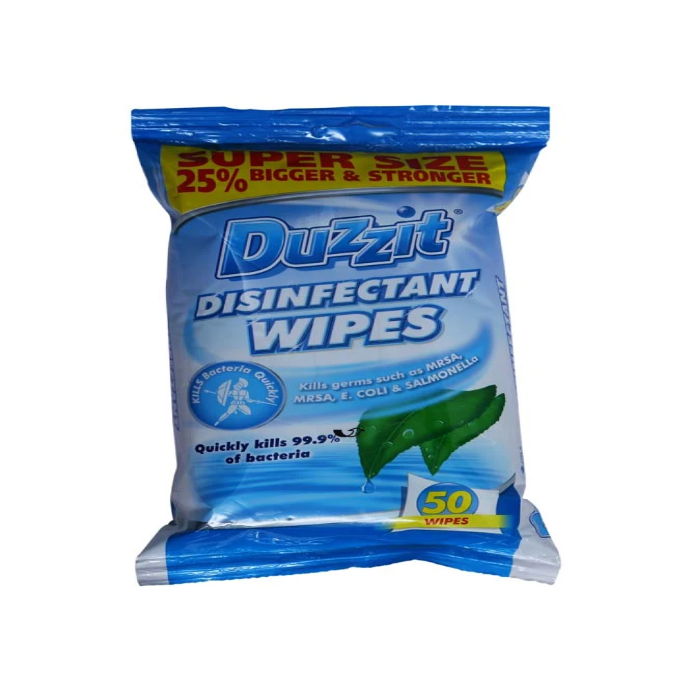 Duzzit Disinfectant Wipes 50pc