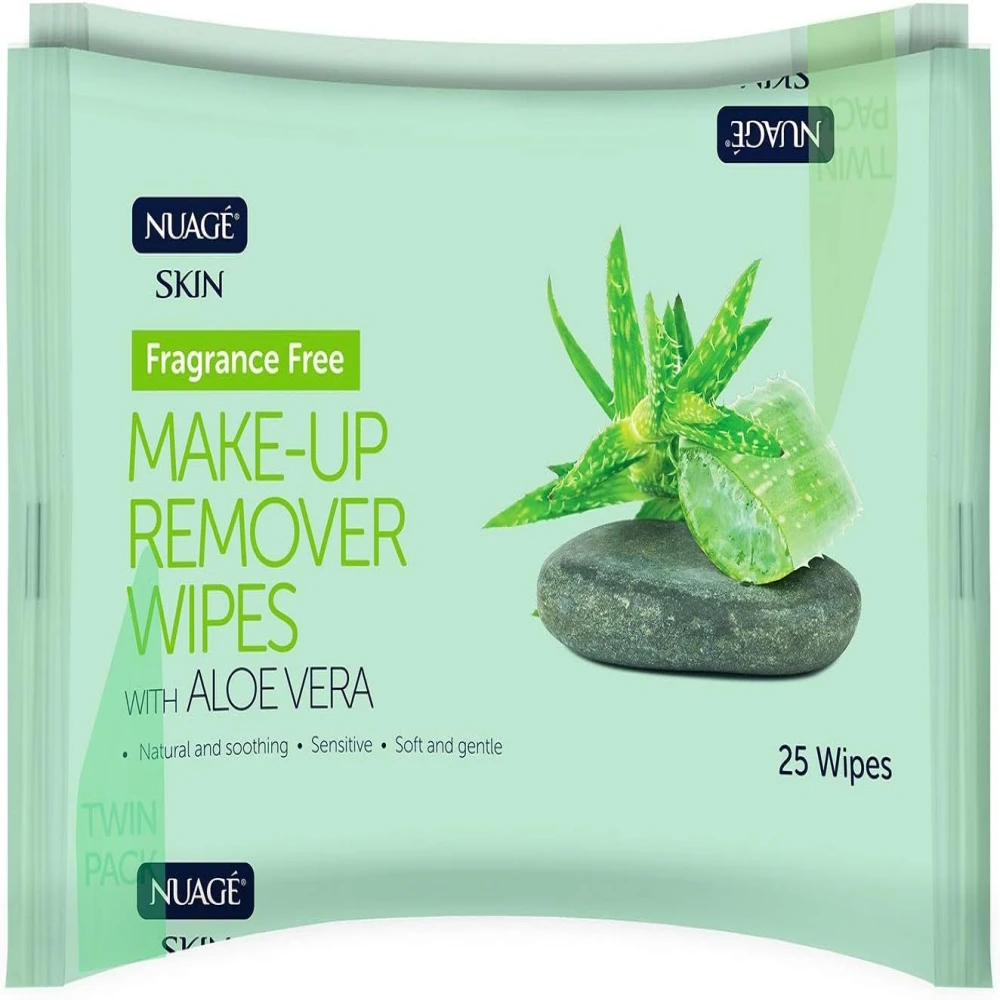 NUAGE MAKE UP REMOVER WIPES 20PK