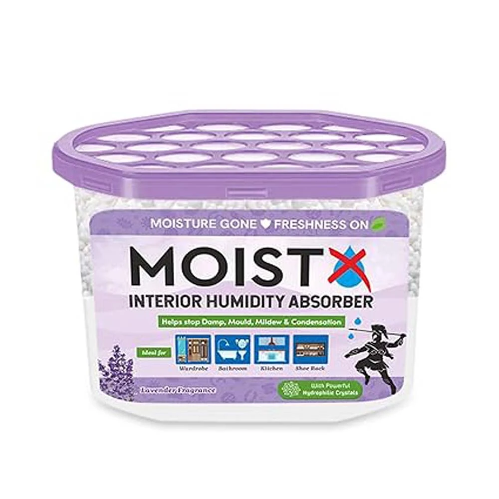 Moistx Interior Dehumidifier box 600ml Lavender