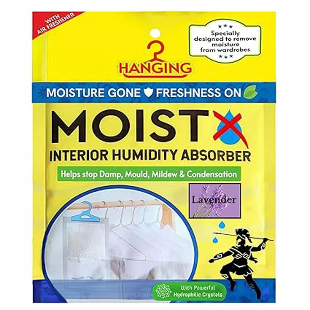 Moistx Hanging Dehumidifier 500ml Lavender