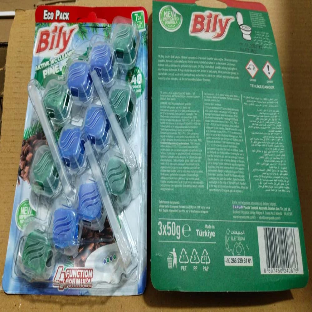 Bily Aktive WC Cleaner 3X50g Pine