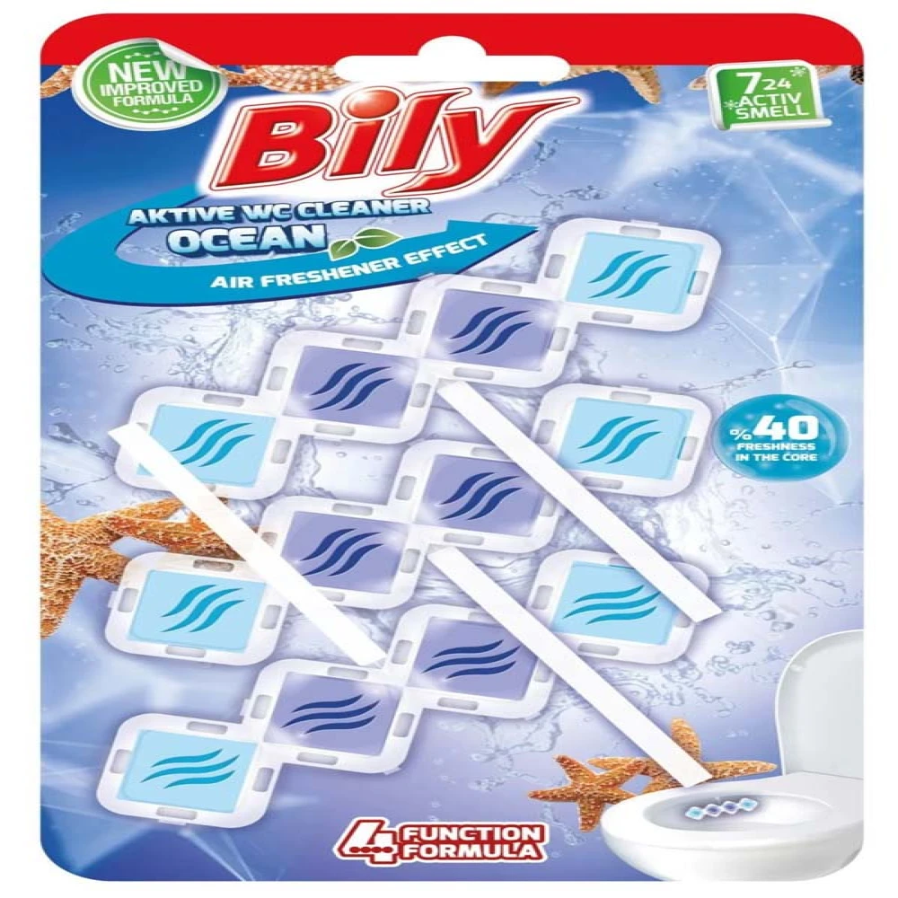 Bily Aktive WC Cleaner 3X50g Ocean