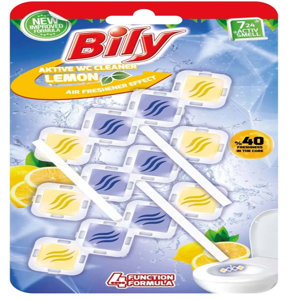 Bily Aktive WC Cleaner 3X50g Lemon