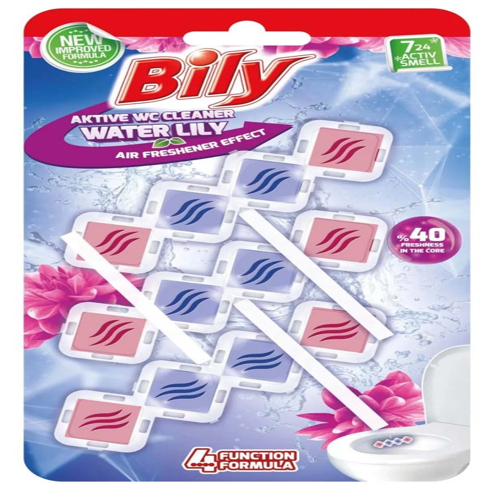 Bily Aktive WC Cleaner 3X50g Floral