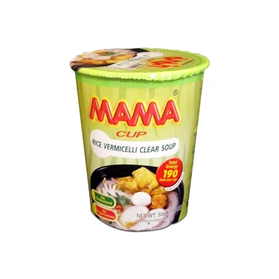 MAMA Cup Vermicelli Clear Soup 50g | 100% Glutenfree