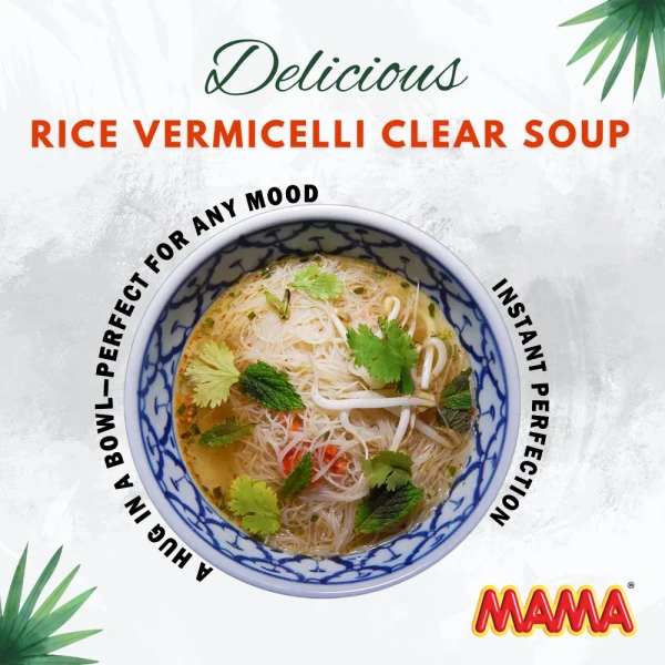 MAMA Cup Vermicelli Clear Soup 50g | 100% Glutenfree