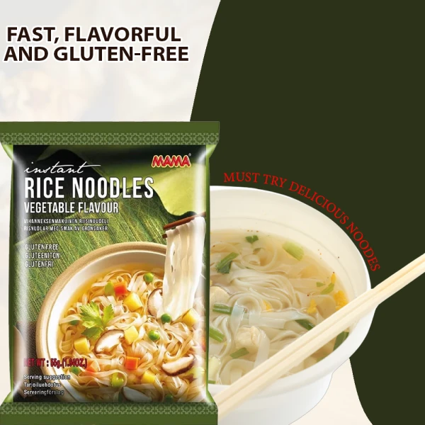 MAMA Gluten Free Instant Rice Noodles 55g | 100% Glutenfree