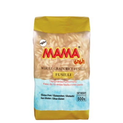 MAMA Wholegrain Rice Fusilli Pasta 500g | 100% Glutenfree | No Preservative
