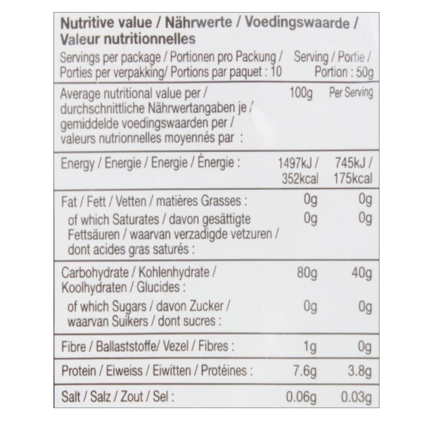 MAMA Penne Rice Pasta 500g | 100% Glutenfree | No Preservative