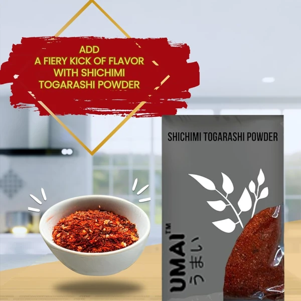 Umai Sichimi Powder Togarshi 400g