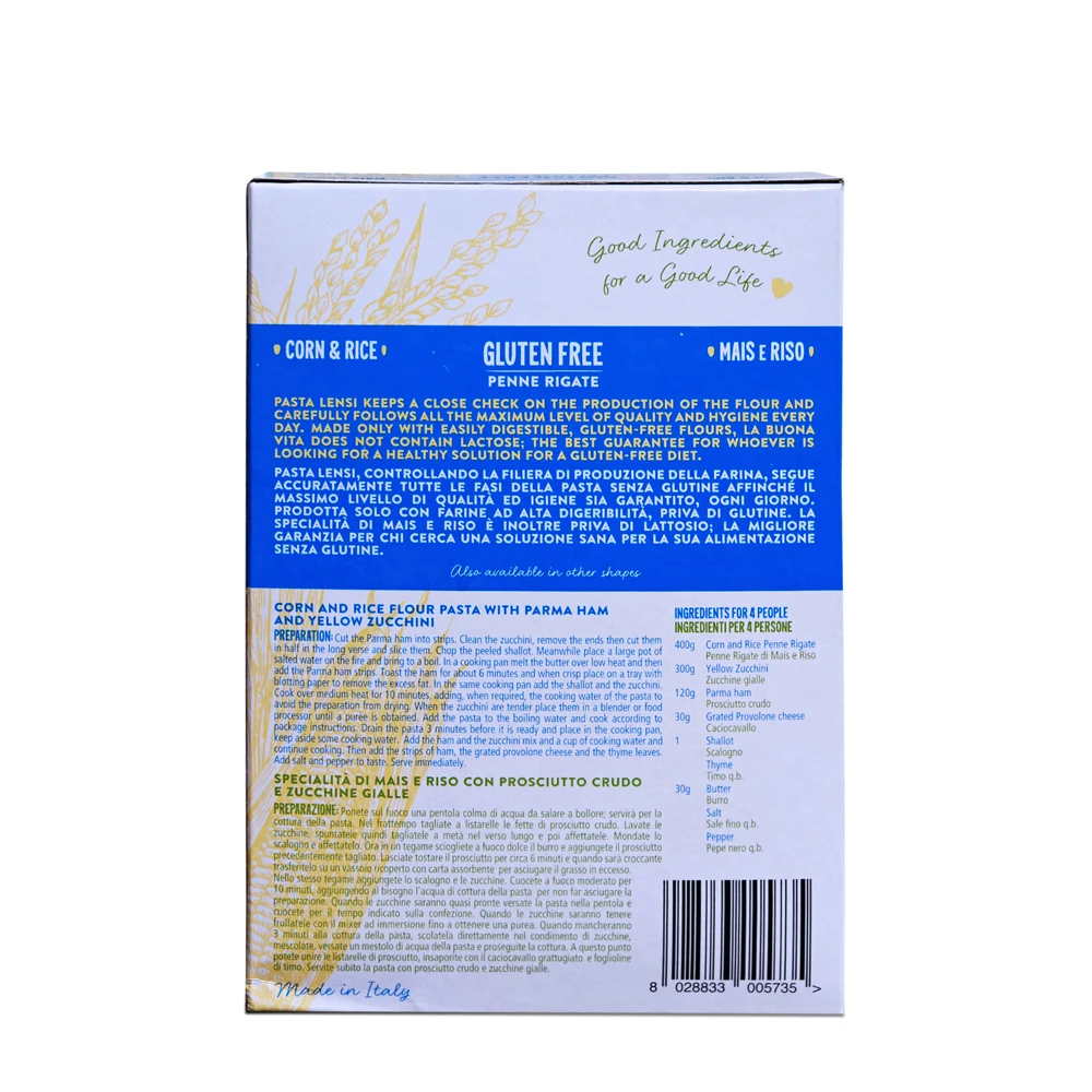 Lensi Gluten Free Pasta Penne 400g