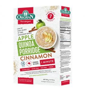 Orgran Apple-Quinoa-Porridge