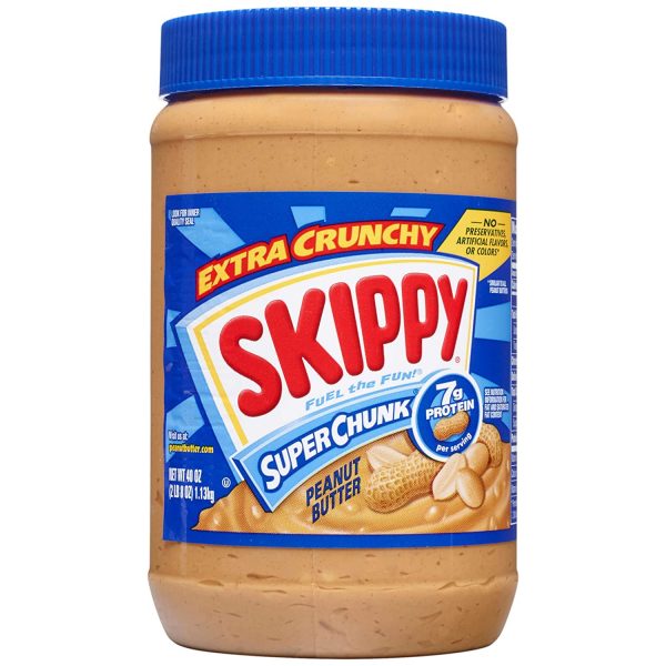 skippy super chunky peanut butter