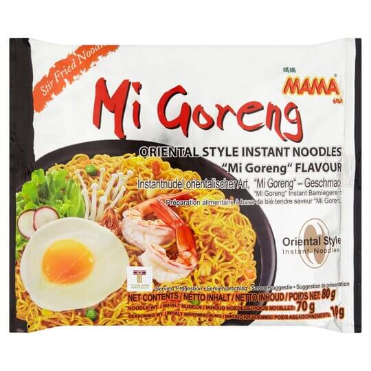 MAMA Oriental Style Mi Goreng Flavour Noodles, 80g