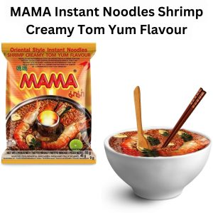Flavorful MAMA Shrimp Creamy Tom Yum Instant Noodles