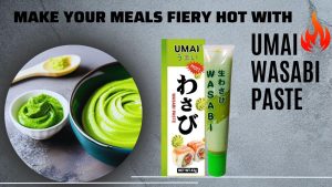 Spicy Japanese condiment, wasabi paste, adds fiery flavor to dishes; it's a sushi favorite and more.